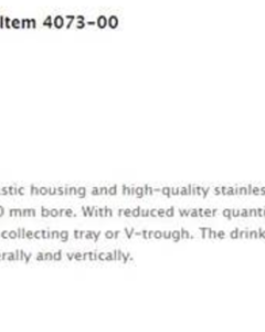 Yellow nipple 4073-00 Top-Push 35-45cm3/min medium flow